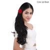 REECHO 24" Curly Wavy 4 Pieces Set Thick Clip in