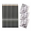 Italia Deluxe 12 pcs Eyeliner Pencil + 3 pair Hydrogel