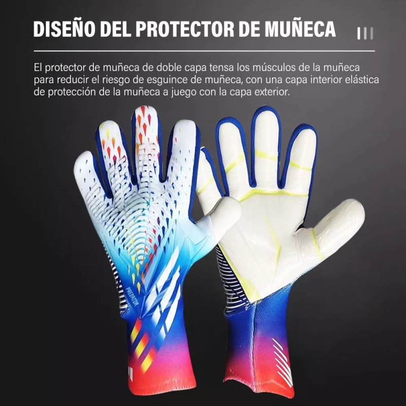 GS Guantes De Portero De Fútbol Profesional Antidesliz P/adulto