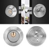 Sonew Security Door Lock, Single Cylinder Stainless Steel Anti-Theft Door