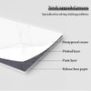 20pcs Marble Peel and Stick Waterproof PVC Shower Wall Panels