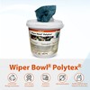 ZVG zetClean 50130-001 Wiper Bowl Polytex Reinigungstücher, blau, 25 x
