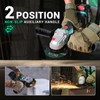 DCA Cordless Angle Grinder 20V 4-1/2 inch, 8500RPM Brushless Motor,