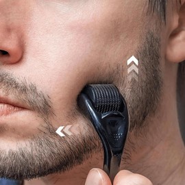 Men’s Beard Growth Roller Comb – Strengthens Roots for Thicker Beard, Deep Nourishing & Shine, Portable Durable Design, 1 Piece