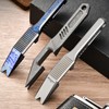 Hamans EDC Pry Bar Bottle Opener Titanium Crowbar Screwdriver Compact