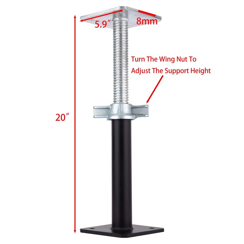 YEUQWJ Adjustable Support Jack, Light Duty Steel Shores & Jack