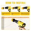 Drill Brush, Power Scrubber Cleaning Brush Attachment Set All Purpose