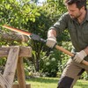 112CM Outdoor Folding Saw – Manganese Steel Pruning Hand Saw