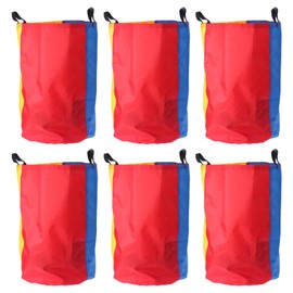 Zerodeko Potato Sack Race Bags, Kids Games Suitable for Outdoor Lawn Games Easter Birthday Party Carnival, 6PCS