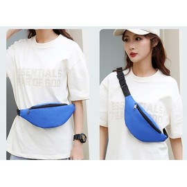 Unisex Lightweight Packable Hip Pack (Blue, 13 * 7 * 30CM)