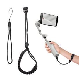 DAWRIS Kamera-Handschlaufe mit 1/4-Schraube für DJI Osmo Mobile 7P – Verstellbares Handgelenkband aus Nylon, Kompatibel mit Gimbal, Action-Cam & Smartphone-Stabilisator