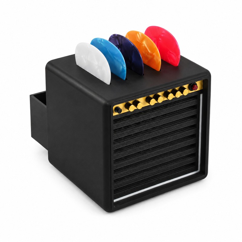 Guitar Pick Holder for Desk Display – 3D Printed Mini