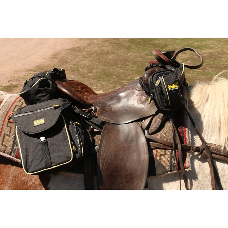 Outfitters Saddle Bag TrailMax 10.5" x 7.5" x 5.5" Black