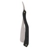 Men's Straight Edge Razor Zinc Alloy Wooden Handle Razor for