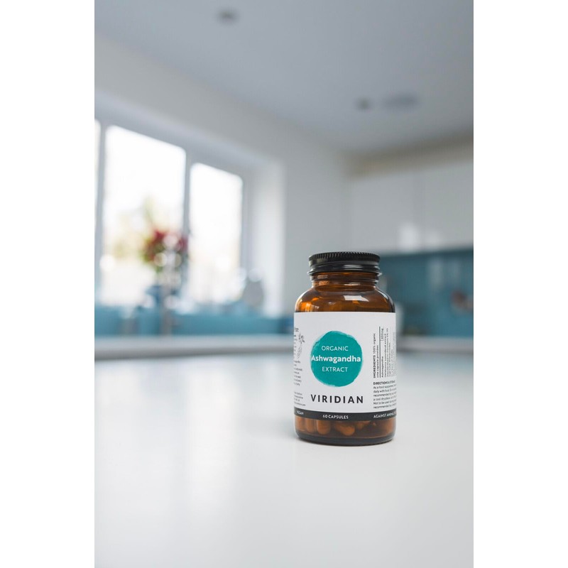 Viridian - Organic Ashwagandha Extract – 60 Vegan Capsules |