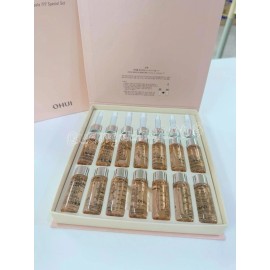 OHUI Miracle Moisture Pink Barrier Ampoule 777 Special Set 7ml x 14ea Anti-aging