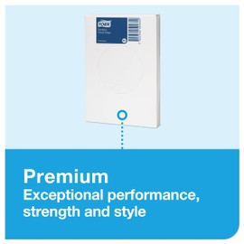 Tork 566000 Dispenser for Hygiene Bags in White / Tork B5 Hygiene Bag Holder in Modern Elevation Design