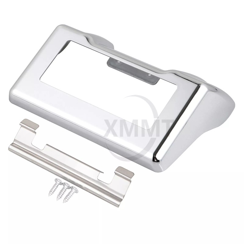 Unbranded Chrome Oil Cooler Cover For Harley Touring Trike Road