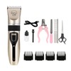Pet Grooming Clippers Professional Low Noise USB Rechargeable Electric Cat