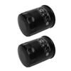 2PCS Oil Filter 2540086 Oil Cleaner Steel Cylindrical Replacement for
