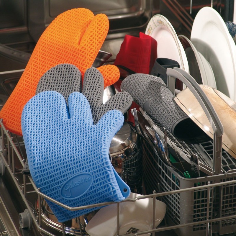 シリコマート シリコングローブ ACC072 オレンジ/62-6358-34