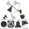 GOODATE 1 Pack Plug in Wall Sconce with Remote Control,