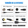 4 Pares De Conectores Bnc A Puertos De Cable De