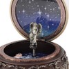 Vintage Music Box with 12 Constellations Rotating Goddess Twinkling LED
