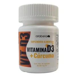 Vitamina D3 + Cúrcuma Articulaciones Y Huesos S Inmune