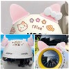 DOKRIN Motocross helmets, 6 pieces helmet ornaments, cat ear bow,