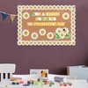 Mooliwe Daisy Flower Bulletin Board Decorations Set, Classroom Bulletin Board