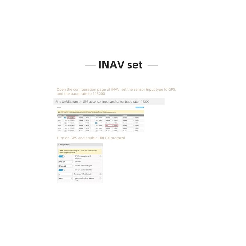 HGLRC M100-5883 Compass Module with 10th Gen Chip for UAVs