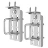 Yaocom 2 Sets 8" Boat Trailer Bunk Brackets, Galvanized Double