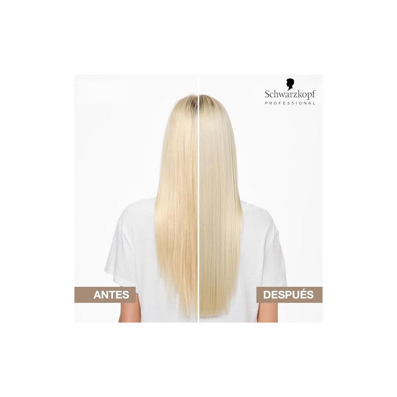 BLOND ME - Bond Repair Shampoo Matizador Morado, Cabello Rubio