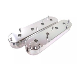 HRC GM LS1 LS2 LS3 LS6 LS7 Valve Covers Fabricated Aluminum With Coil Mounts Tall