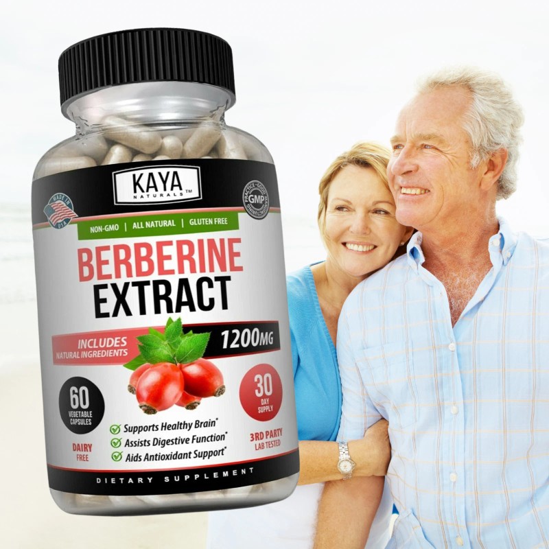 (2 Pack) Premium Berberine HCL 60ct Natural Healthy Cholesterol Glucose