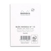 Bloc n°12 White Rhodia 8,5x12 80 F 5x5 - 12201C