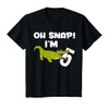 Oh Snap I'm 5 Crocodile Alligator T-Shirt