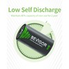 BEVIGOR 4 Pack 10000mAh Rechargeable D Batteries High Energy,Low Self-Discharge