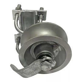 Sourdough Gate Hardware Single Rear Pipe Track Wheel for CL Sliding Gates-by Sourdough Gate Hardware