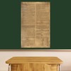 US Constitution American Founding Bill of Rights LAMINATED EXTRA LARGE