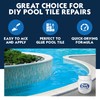 Pool Patch Gray Pool Tile Adhesive Thinset Repair Kit 3