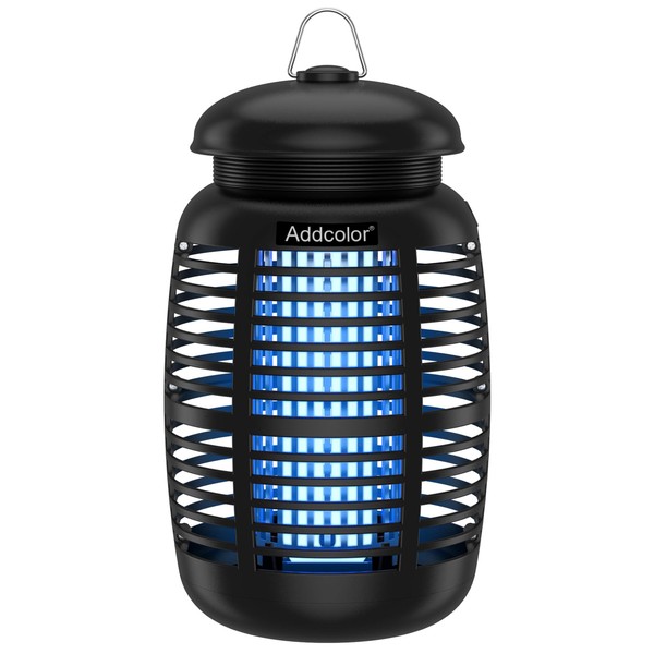 ADDCOLOR Bug Zapper, 15W Sustainable Efficient Fly Zapper Outdoor, Mosquito