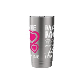 Marine Mom Most People Never Meet Their Heroes Stainless Steel Insulated Tumbler