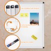 VIZ-PRO Dry Erase Board/Magnetic White Board, 48 X 32 Inches,