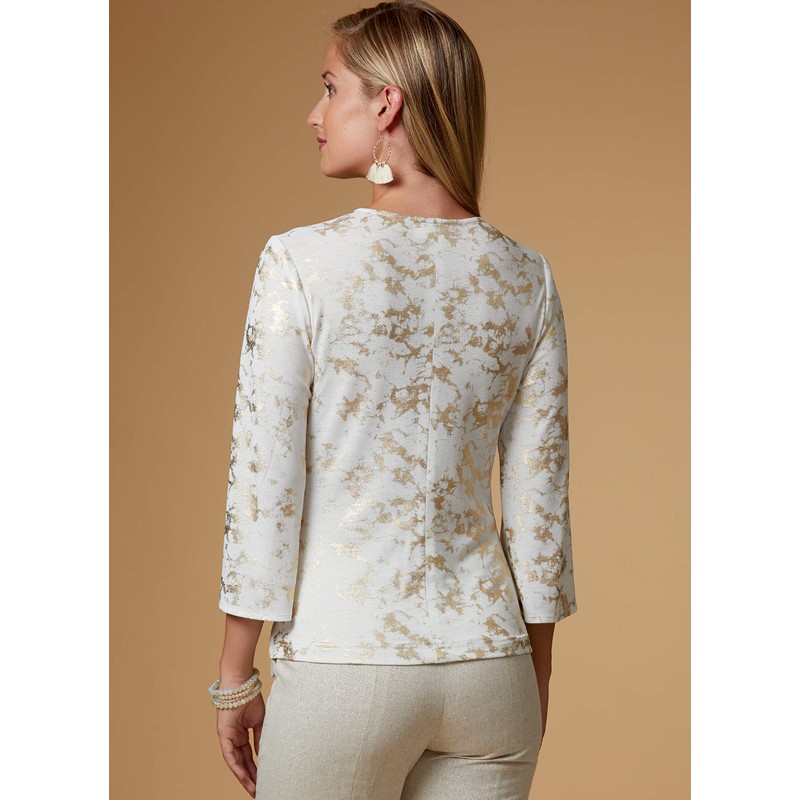 Butterick Patterns B6628E5 Ladies Sewing Pattern Knit Shirt