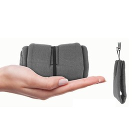 Sleep mask, blackout blindfold, eye mask, good sleep, comfortable High-quality eye patch – dark gray