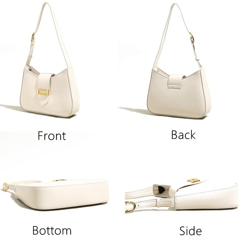 Sanxiner Classic - Bolso de hombro retro pequeño, bolso de