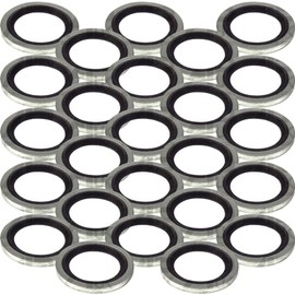 APUK 25x Bonded Seal 1/2" BSP Pack Replacement for David Brown Fordson JCB John Deere Tractor