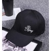 King Queen Baseball Cap Unisex Partner Caps Set Snapback Cap